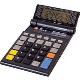 Tischrechner TA Twen 578 820S 8-stellig Solar- und Batteriebetrieb