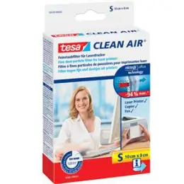 Laserdrucker-Feinstaubfilter Tesa 50378-00000-00 Clean Air Größe S, 10 x 8 cm