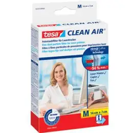 Laserdrucker-Feinstaubfilter Tesa 50379-00000-00 Clean Air Größe M, 14 x 7 cm