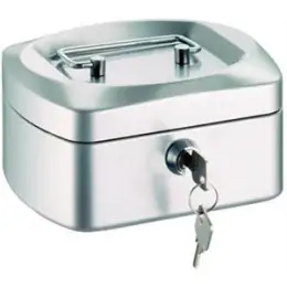 Geldkassette Alco 8400-36 15,5x12x8cm silber