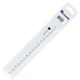 Lineal Alco 1570 16cm Kunststoff transparent, Pack 10 Stk