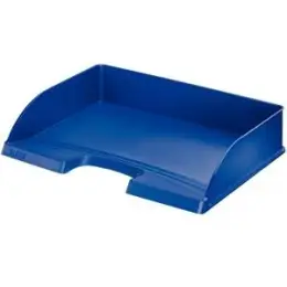 Briefablage Leitz 5218-00-35 52180035 Plus A4-Querformat, 363x71x273mm, stapelbar, blau