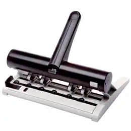 Speziallocher Novus 025-0470 B430 lichtgrau/tiefschwarz, 4-fach Lochung, inkl. 4 Lochelemente