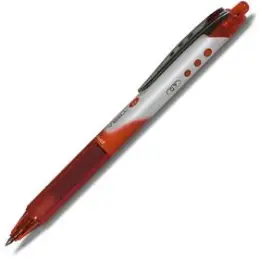 Tintenroller Pilot BLRT-VB7-R 2254002 V-Ball 07 RT 0,5mm, Wechselmine, Druckmechanik, rot, Pack 12 Stk