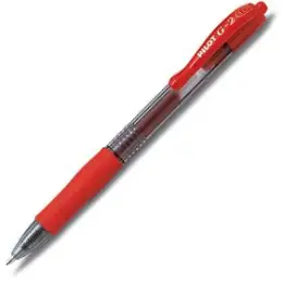 Gelschreiber Pilot BL-G2-10-R 2627002 G-2 10 klassik Strichstärke: 0,6mm, Schreibfarbe: rot