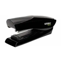 Heftgerät Rapid 24812701 ECO schwarz, Flat-Clinch, Half Strip