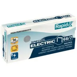 Heftklammern Rapid 24867900 Electric 66/7 verzinkt 5M, Pack 5000 Stk