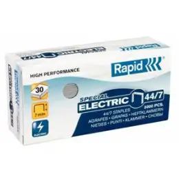 Heftklammern Rapid 24868200 Electric 44/7 galvanisiert 5M, Pack 5 x 5000 Stk