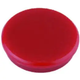 Magnet-Kreis Alco 6818V12 Ø 13mm, rot, Pack 10 Stk