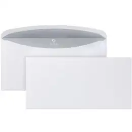 Briefumschlag Posthorn 01526148 C6/5 (114 x 229 mm), ohne Fenster, Nassklebung, ASK, weiß, grauer Innendruck, 80g, Pack 1000 Stk