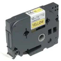Schriftband-Kassette Brother TZe-631 schwarz auf gelb, 12mm/8m, laminiert