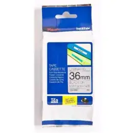 Schriftband-Kassette Brother TZe-M961 schwarz auf silber-metallic 36mm/8m laminiert