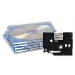 Schriftband-Kassette Brother TZe-N201 schwarz auf weiß 3,5mm/8m unlaminiert