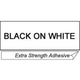 Schriftband-Kassette Brother TZe-S261 schwarz auf weiß 36mm/8m laminiert extra stark