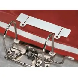 Abheftschieber Durable 2996-02 299602 weiß/kurz Kunststoff, Pack 50 Stk