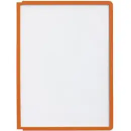 Sichttafel Durable 5606-09 560609 Sherpa Panel A4-hoch orange Kunststoff (PP), Pack 5 Stk