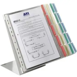 Sichttafel-Tischständer Durable 5688-00 568800 Function Table 20 mit je 5x rot, gelb