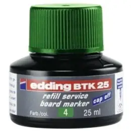 Whiteboardmarker-Nachfülltusche Edding BTK25 4-BTK25004 grün, für edding 250, 360, 361, 363, Flasche 25ml