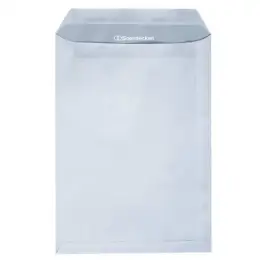 Versandtasche Soennecken 327211901 2954 C4 (229 x 324 mm), ohne Fenster, Selbstklebung, weiß, grauer Innendruck, 90g, Pack 250 Stk