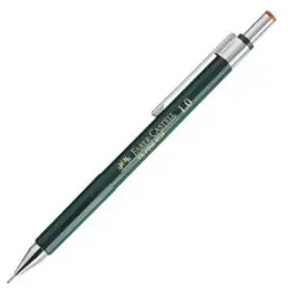 Druckbleistift Faber-Castell 136900 TK-Fine 9719 Minenstärke: 1mm, Schaftfarbe: grün