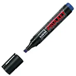 Universalmarker Uni-Ball uni-Prockey PM-126 159051 3-6mm, Keilspitze, blau