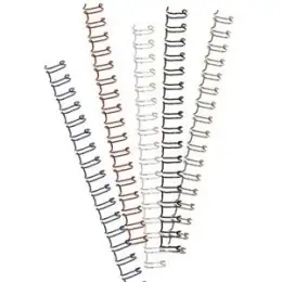 Drahtbinderücken GBC RG810610 Ø 10,0mm schwarz, Pack 100 Stk