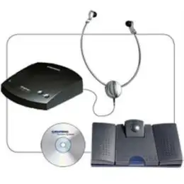 Transkriptions-Set Grundig KDC5672-12 Digta Transcription Premium Kit 568 mit DigtaSoft One