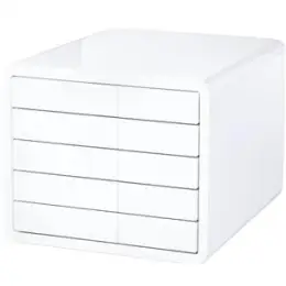 Schubladenbox HAN 1551-12 i-Box weiß 5-Schübe geschlossene Schubladen