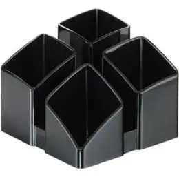 Köcher HAN 17450-13 Scala Kunststoff, schwarz mit 4 Fächern