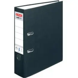 Ordner Herlitz 10841369 maX.file nature+ A4, 80mm, Pappe/Kraftpapier, schwarz