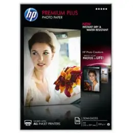 Papier HP CR673A Premium Plus A4, 300g, Foto-Seidenmatt, Pack 20 Blatt
