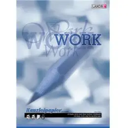 Kanzleipapier Landre 100050618 A3 gefalzt auf A4, 80g, liniert, Pack 250 Bogen