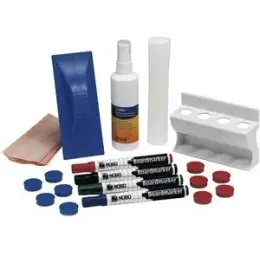 Whiteboard-Zubehörset Nobo 1901430 Inhalt: 4 Marker, 1 magnetischer Tafelwischer