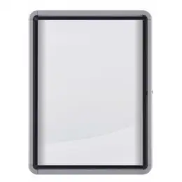 Schaukasten Nobo 1902577 69x53x4,5cm Außenbereich magnetische Metall-Rückwand Klapptür