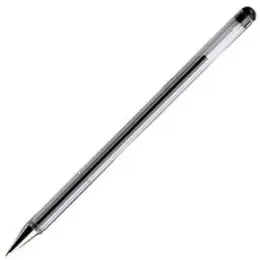 Kugelschreiber Pentel BK77-A Superb 0,35mm, Wechselmine, mit Kappe, schwarz, Pack 12 Stk