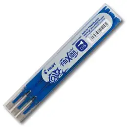 Tintenrollermine Pilot BLS-FRP5-L-S3 2265003F FriXion Point 0,3mm, Metallspitze, blau, für FriXion Point, Etui 3 Stk