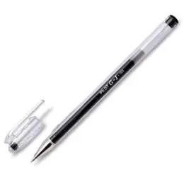 Gelschreiber Pilot BL-G1-5T-B 2603001 G-1 klassik Strichstärke: 0,3mm, schwarz, Pack 12 Stk