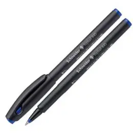 Tintenroller Schneider 184503 Topball 845 0,3mm, Edelstahlspitze, mit Kappe, blau, Pack 10 Stk