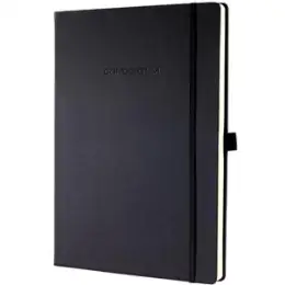 Notizbuch Sigel CO112 Conceptum A4 (213 x 295 mm), liniert, Hardcover, schwarz