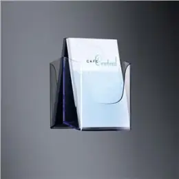 Wand-Prospekthalter Sigel LH116 1Fach/A5 glasklar Acryl