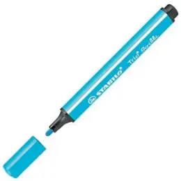 Filzstift Stabilo 368/957 Trio Scribbi hellblau dreieckig