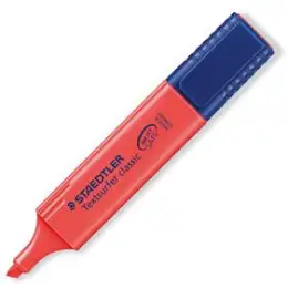 Textmarker Staedtler 364-2 Textsurfer classic 1-5mm, Keilspitze, rot