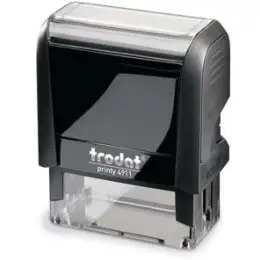 Selbstfärbender Stempel Trodat 44084 printy 4911 schwarz max. 4 Zeilen