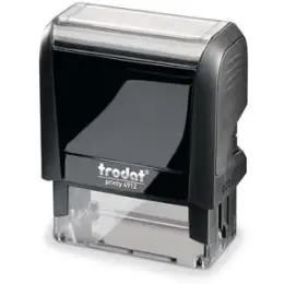Selbstfärbender Stempel Trodat 44085 printy 4912 schwarz max. 5 Zeilen