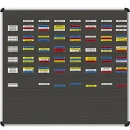 Stecktafel Ultradex 1035 Planrecord 102x52cm 38 Steckbahnen