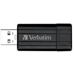 USB-Stick Verbatim 49062 PinStripe 8GB 67x mit Schiebemechanismus