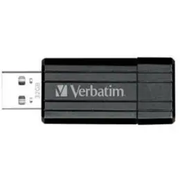 USB-Stick Verbatim 49064 PinStripe 32GB Speed 67x mit Schiebemechanismus