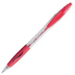 Kugelschreiber Bic 887133 Atlantis Classic 0,4mm (M), Wechselmine, Druckmechanik, dokumentenecht, rot