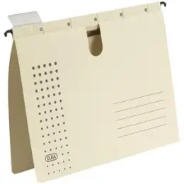 Hängehefter Elba 100552107 85802CH Chic Ultimate A4, Canson Karton 240g, Schnellhefter-Mechanik, chamois, Pack 5 Stk