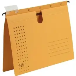 Hängehefter Elba 100552108 85802GB Chic Ultimate A4, Canson Karton 240g, Schnellhefter-Mechanik, gelb, Pack 5 Stk